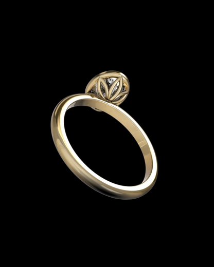 Lee Engagement Ring Lab Diamond