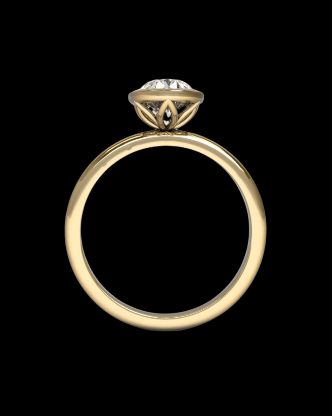 Lee Engagement Ring Lab Diamond